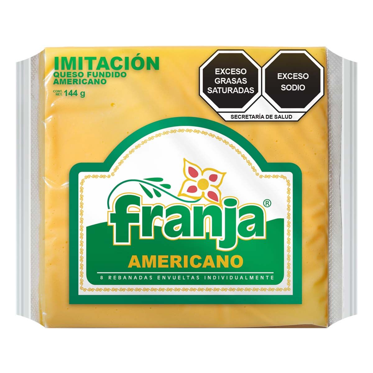 QUESO AMERICANO SANDWICHERO FRANJA KG