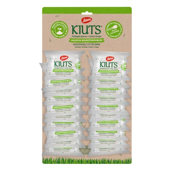 COTONETES KIUTS CARTERA C/20PZ.........