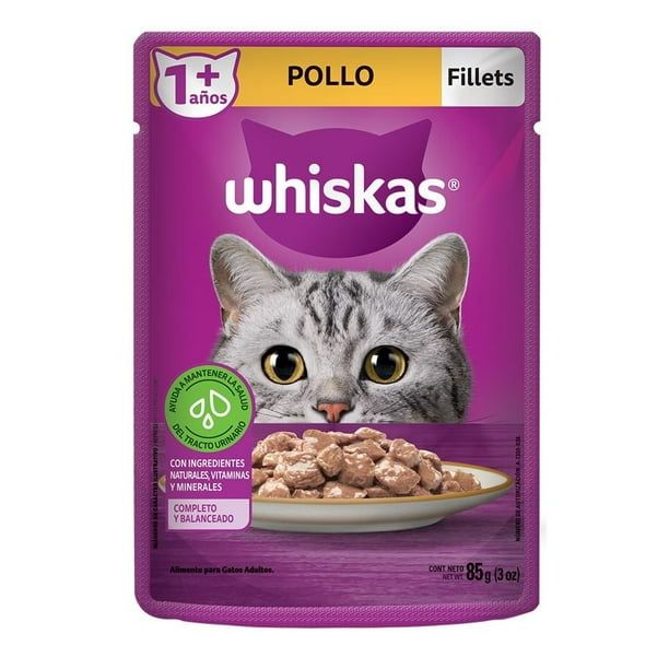 ALIMENTO WHISKAS POLLO 85GR