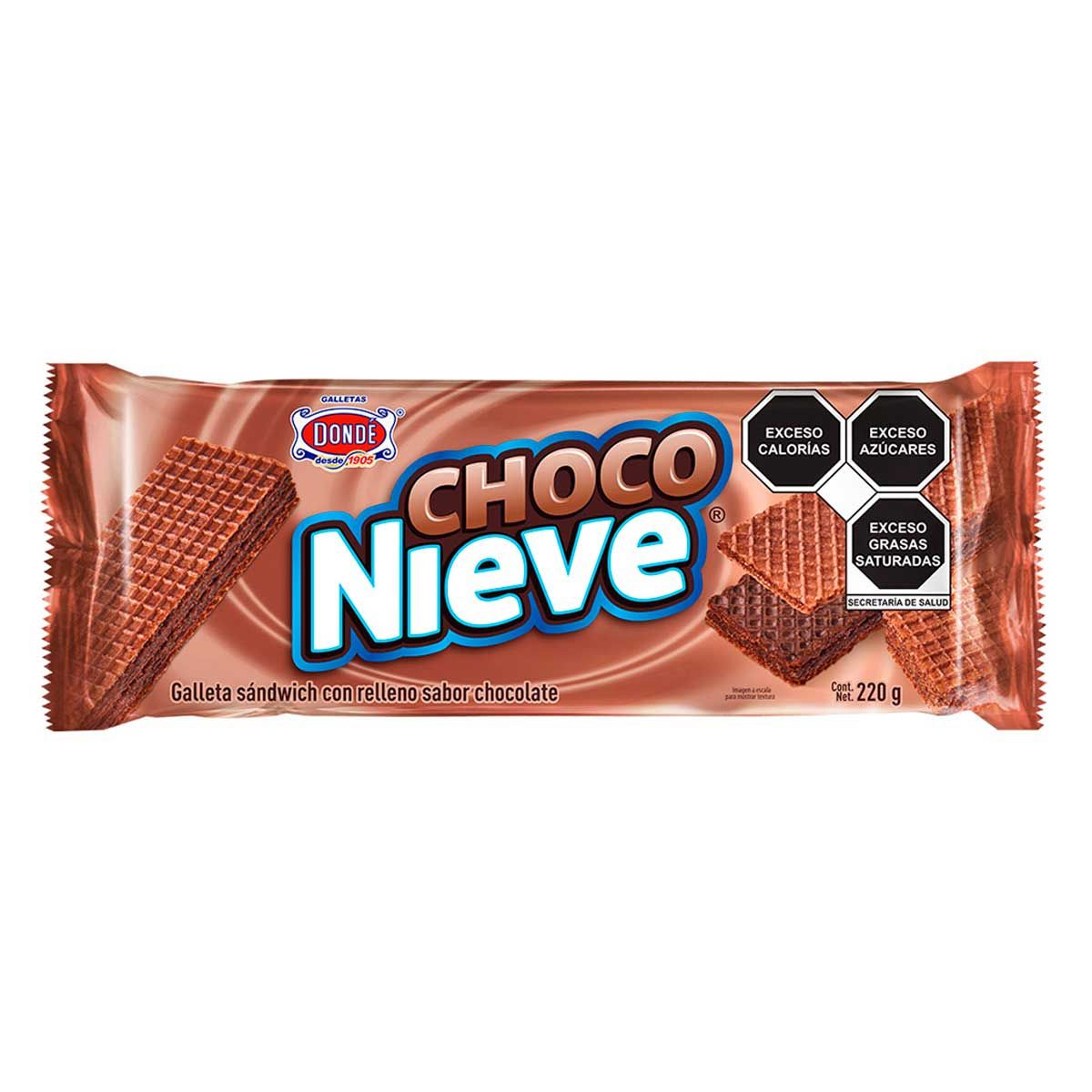CHOCO NIEVE DONDE 220GR 
