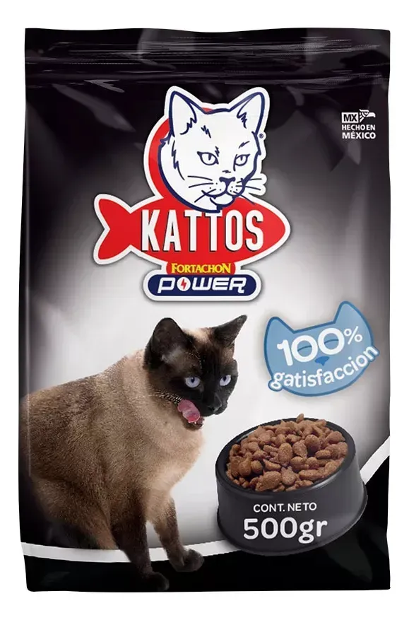 ALIMENTO MASCOTA KATTOS FORTACHON 500GR