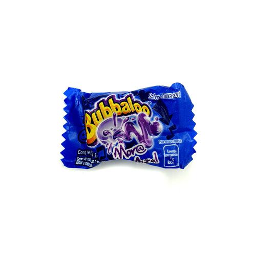 CHICLE BUBBALOO MORA AZUL 5.5GR 