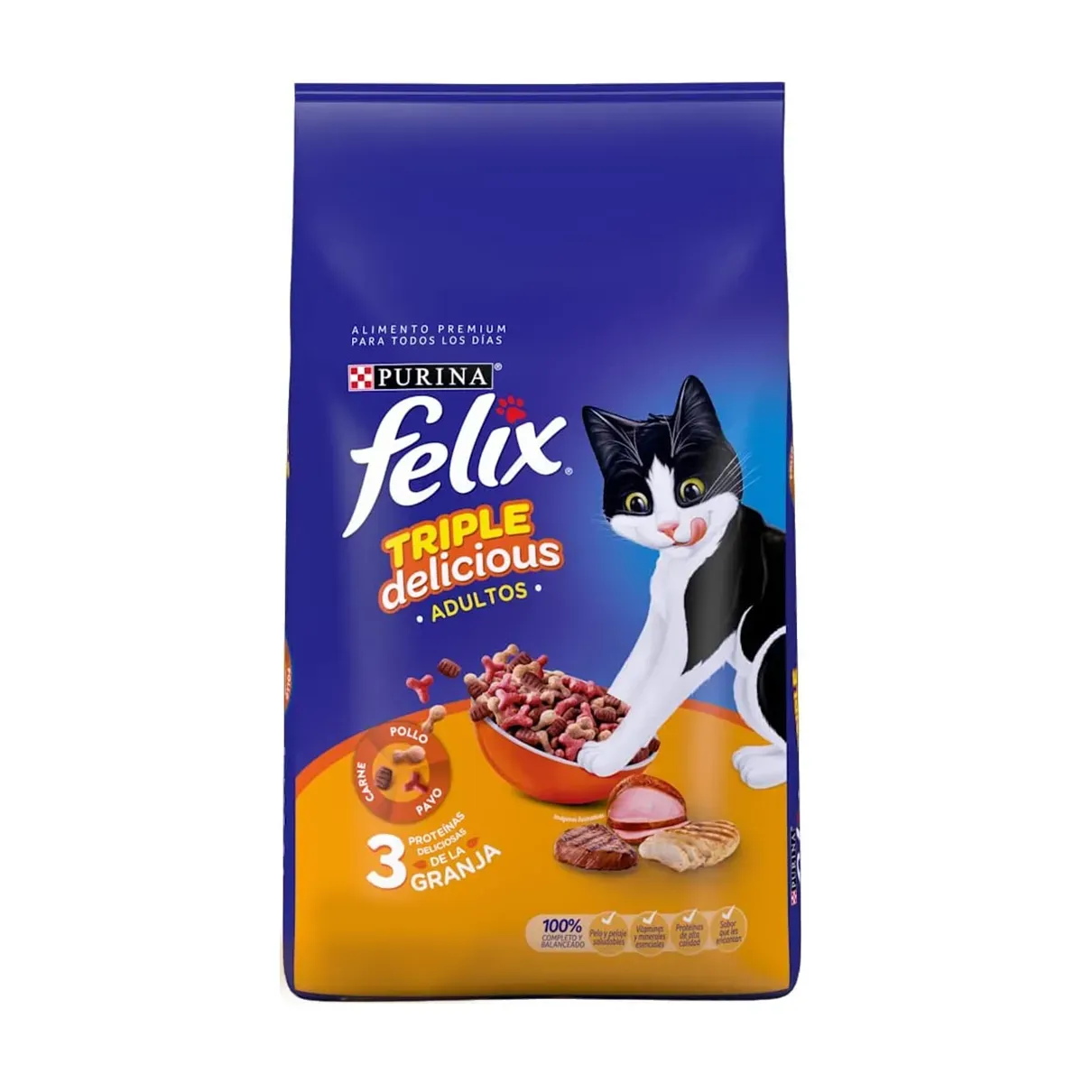 FELIX TRIPLE ADULTOS PURINA KG 