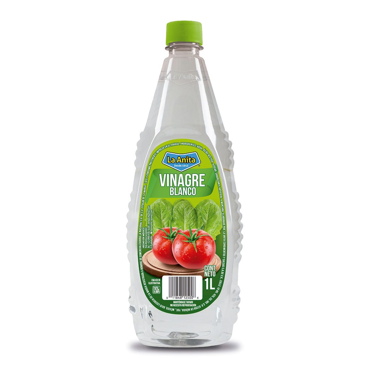 VINAGRE BLANCO LA ANITA 1LT PZ.