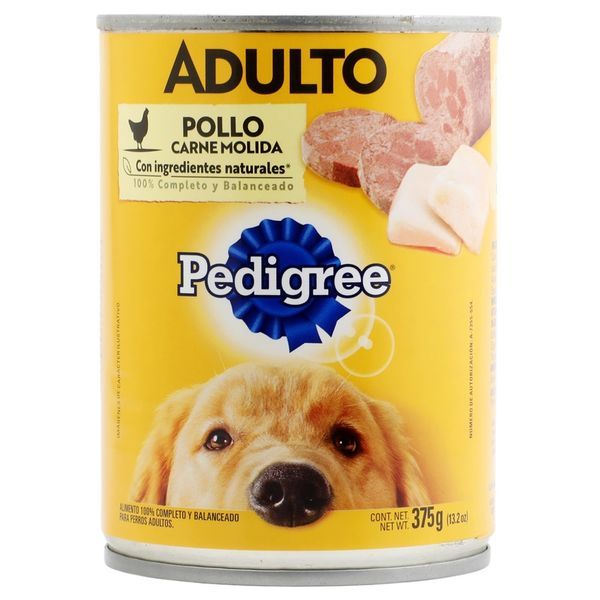 PEDIGREE ADTO.POLLO MOLIDA LTA.375GR