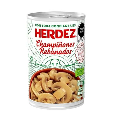 CHAMPIÑONES REBANADOS HERDEZ 380GR CHAMPIÑONES REBANADOS HERDEZ 380GR