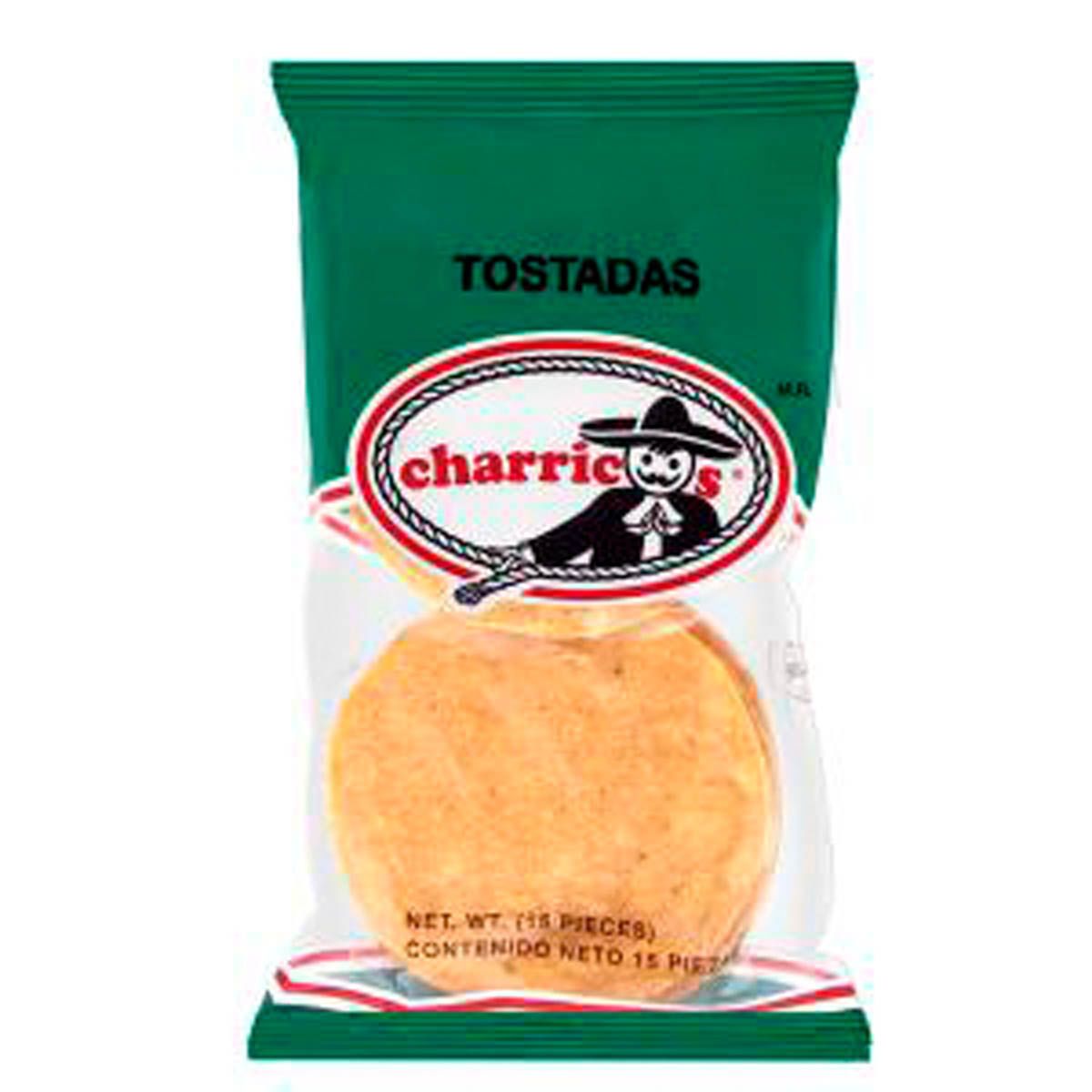 TOSTADAS PLANAS CHARRICOS 150 GR 15 S