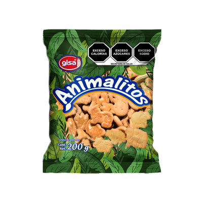 GALLETA ANIMALITOS GISA 200GR