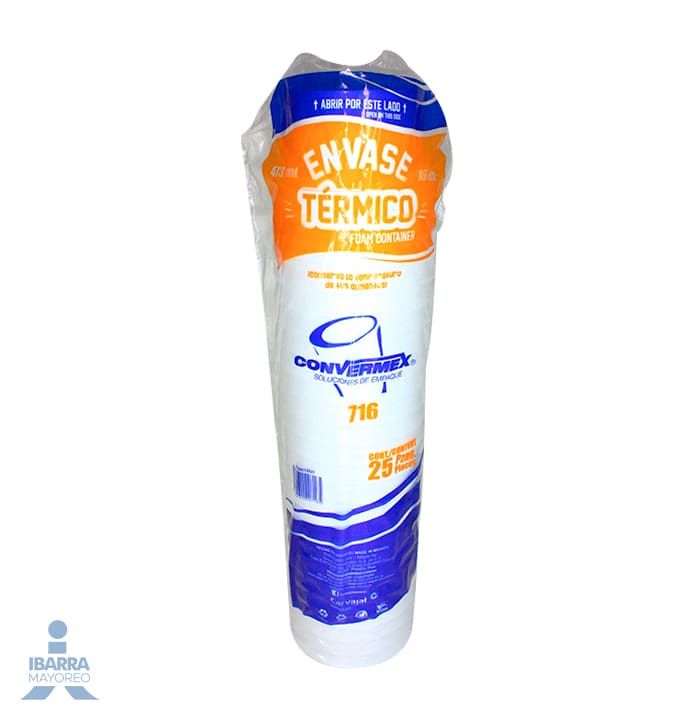 ENVASE TERMICO CONVERMEX #716 25S