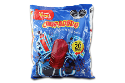 PALETA CHUPADEDO 20GR PZ