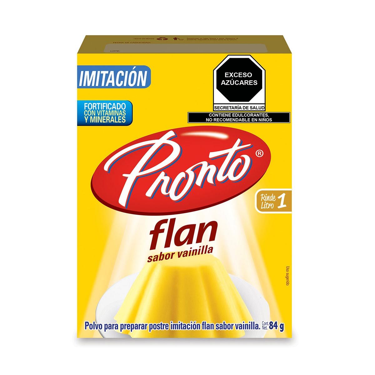 FLAN PRONTO VAINILLA 84GR 