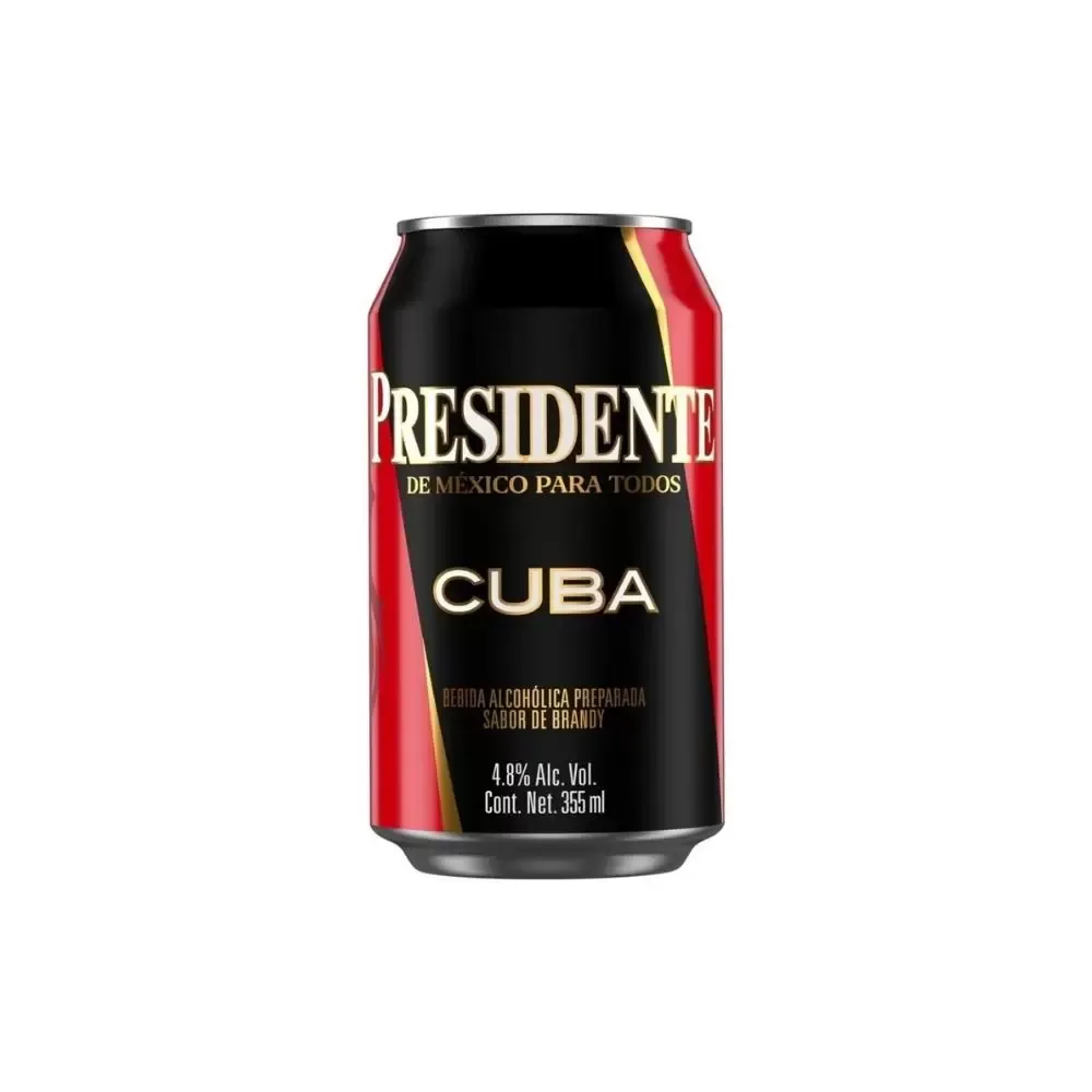 BRANDY PRESIDENTE CUBA 355 ML.