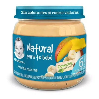 GERBER FRUTAS MIXTAS 100GR