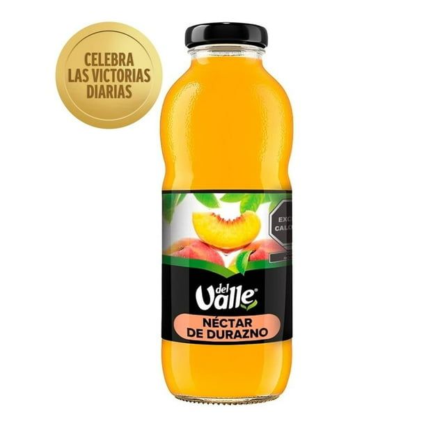 JUGO DEL VALLE NECTAR DURAZNO 413 ML .