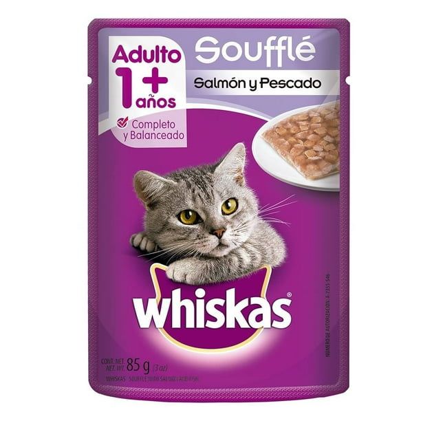 WHISKAS SOBRE SALMON 85GR