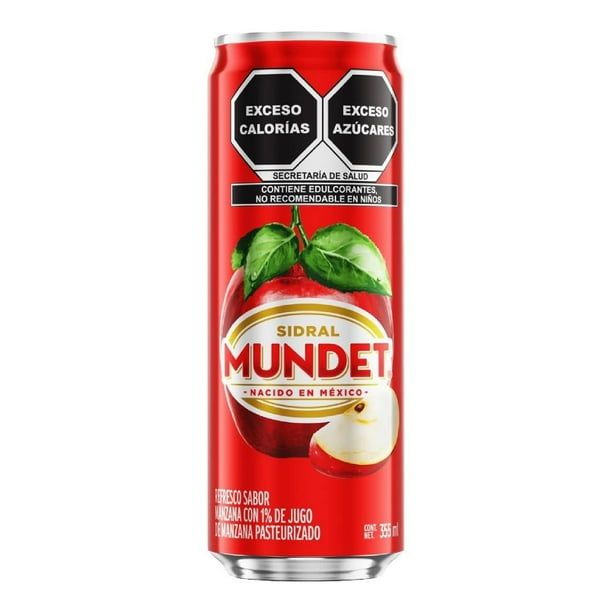 MANZANA SIDRAL MUNDET LATA 355ML..