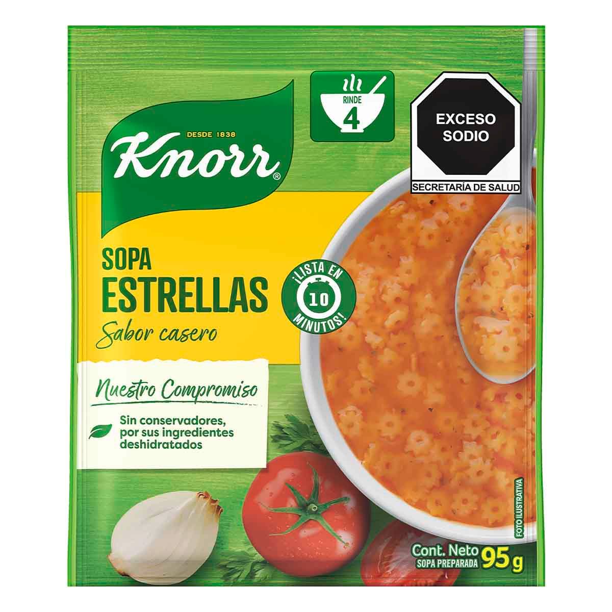 SOPA ESTRELLAS KNORR 95GR 