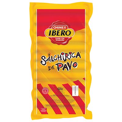 SALCHIRICA PAVO GRANEL IBX KG.