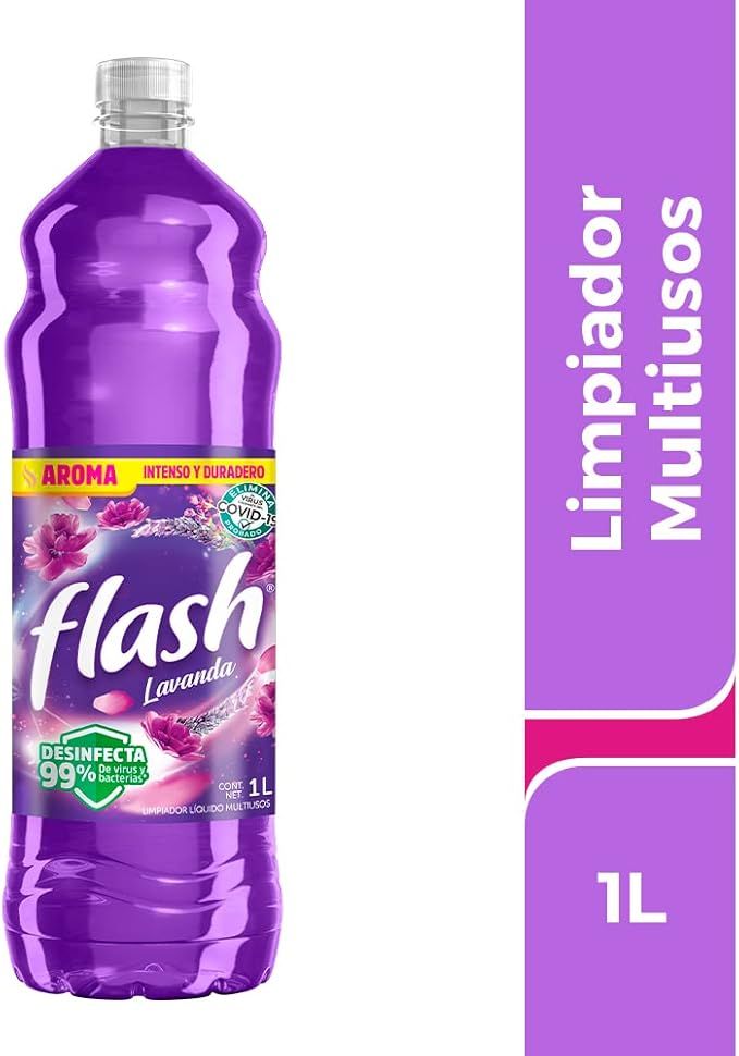 LIMPIADOR FLASH LAVANDA 1LT