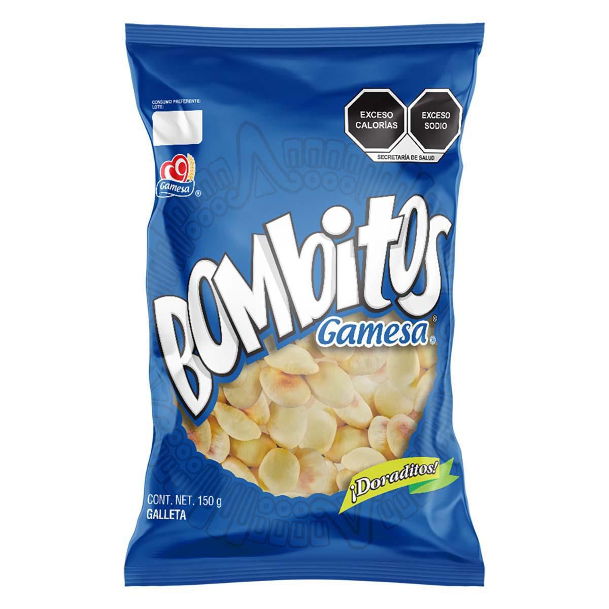 GALLETA BOMBITOS GAMESA 150GR.