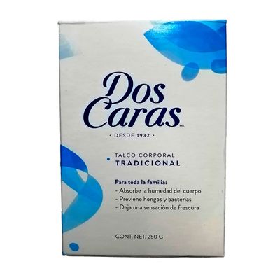 TALCO LAS DOS CARAS 250GR 