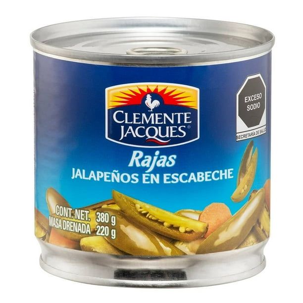 CHILES RAJAS C/JACQUES 380GR