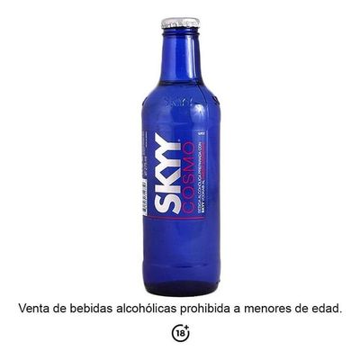 VODKA SKYY  ARANDANO COSMO 275ML+