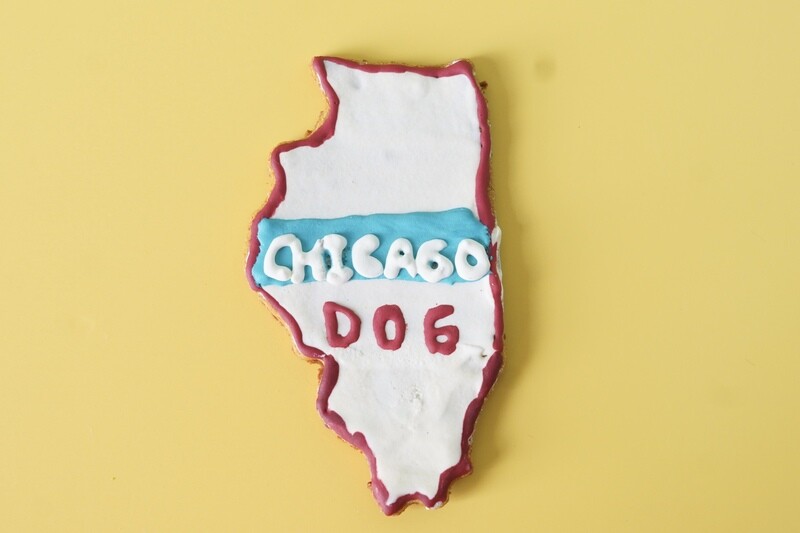 Chicago Dog Cookie