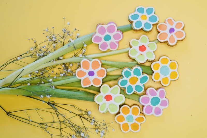 Frosted Flower Cookies