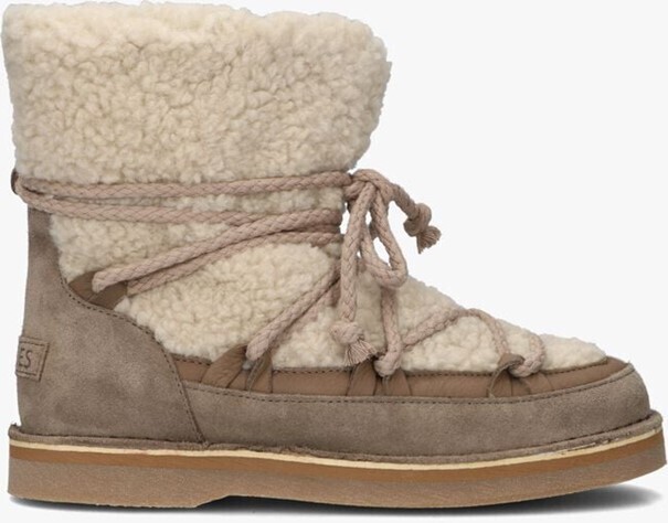 SHABBIES - Fred de la Bretoniere ankle boot suede with wool bruin