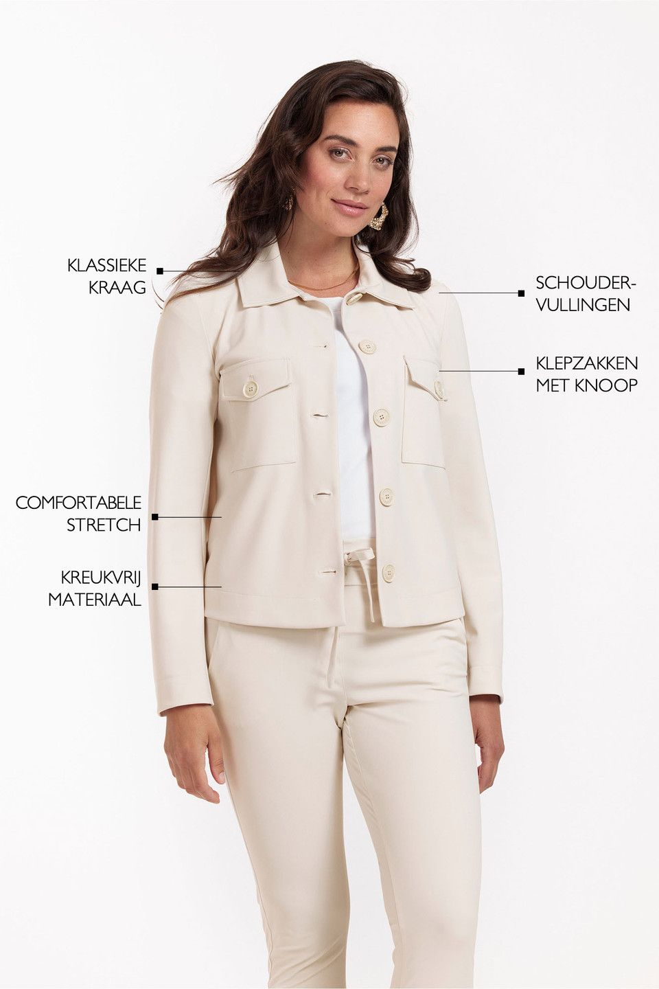 STUDIO ANNELOES Claire bonded jacket kit