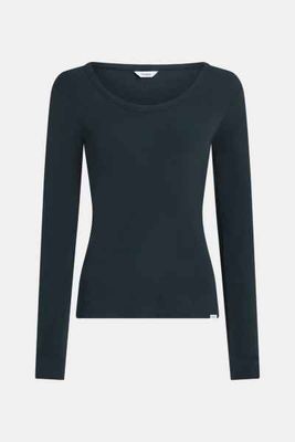 Penn&amp;Ink N.Y. Longsleeve donker blauw