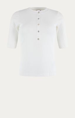 Moscow ButtonTank T-shirt ecru