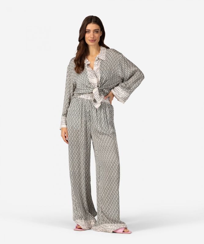 Ibana Blouse Tafine print