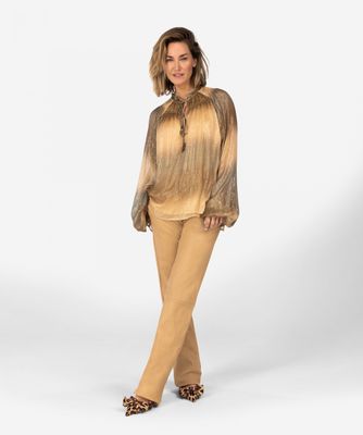 Ibana Tyva blouse Ombre print print