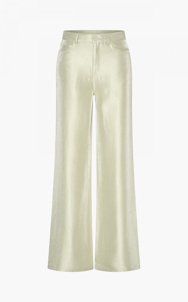 Aimee The Label Long pants groen