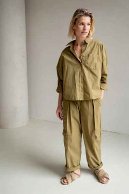 Penn&amp;Ink N.Y. Trousers groen