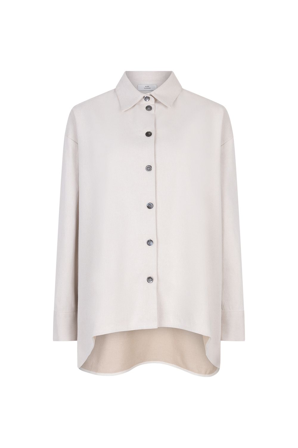 Ruby Tuesday Palmer long shirt blouse ecru