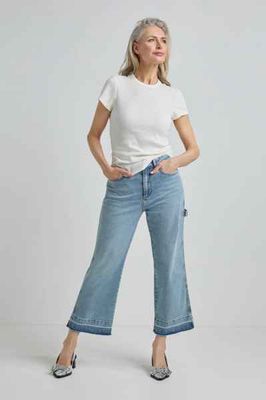 JOSEPHINE&amp;CO Harley SS Rib T-shirt wit