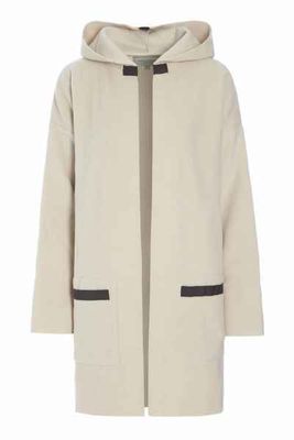 Henriette Steffensen Cardigan HOOD ecru