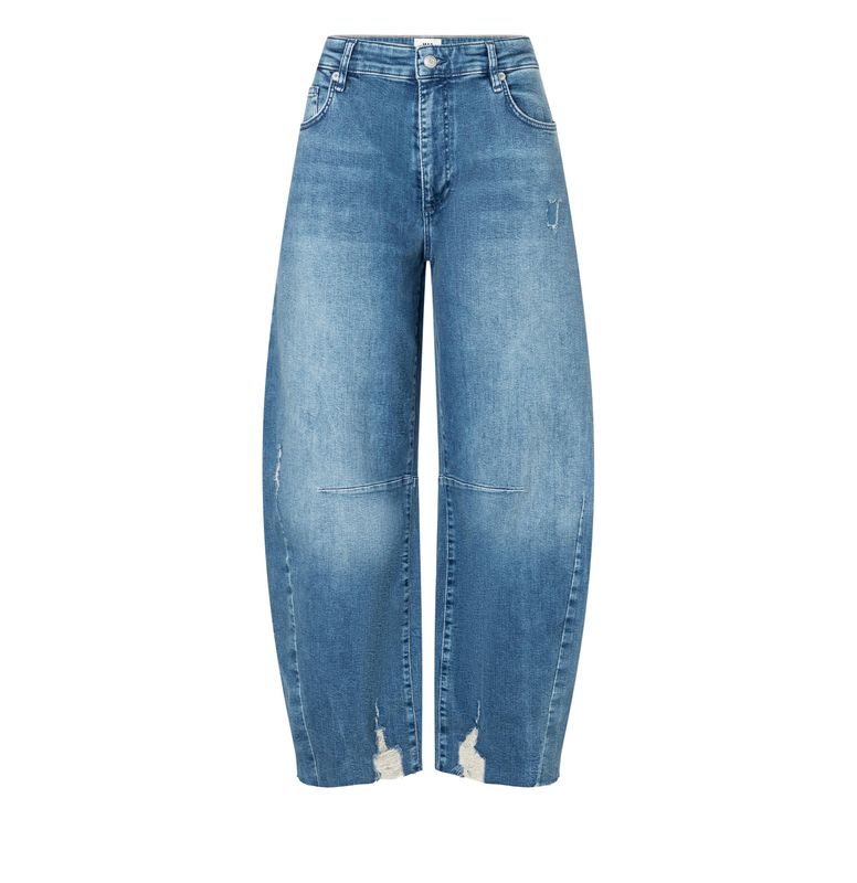 MAC Dakota fringe jeans Patched Snazzy