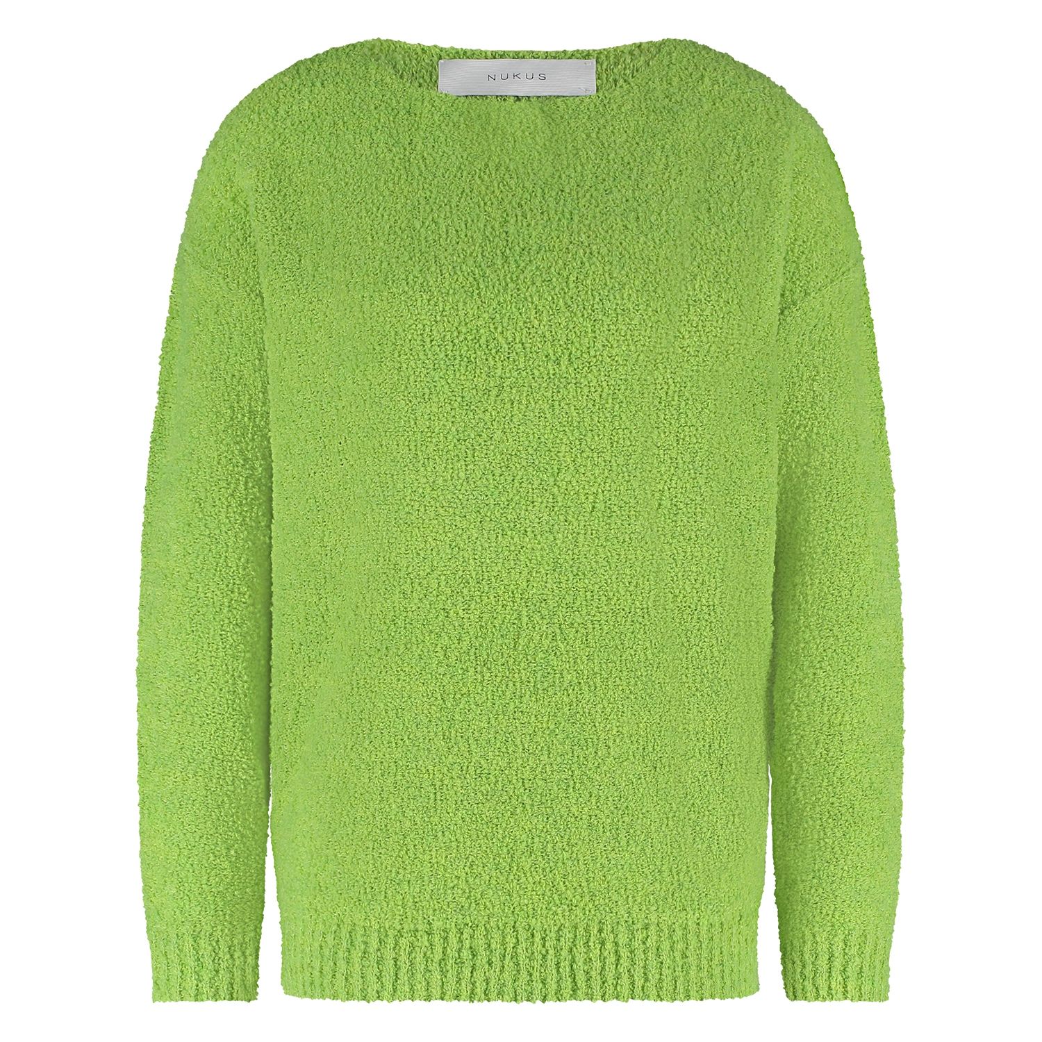 NUKUS Matilde Pullover Boucle groen