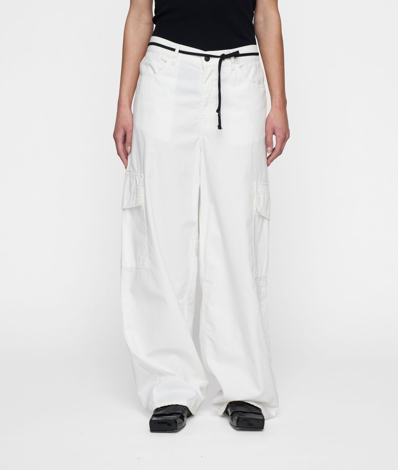 10DAYS Statement safari pants ecru