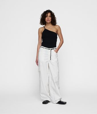 10DAYS Statement safari pants ecru