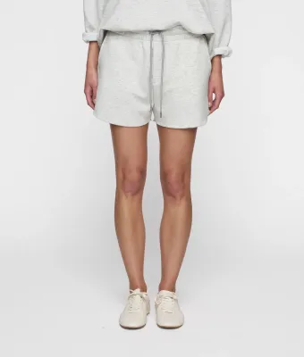 10DAYS Bar shorts white grey