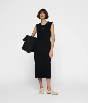 10DAYS Easy sleeveless dress zwart