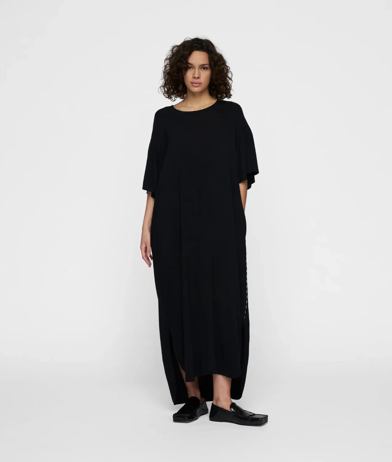 10DAYS Puffy dress zwart