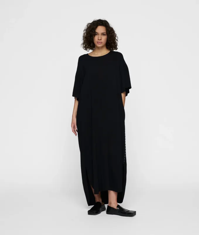 10DAYS Puffy dress zwart