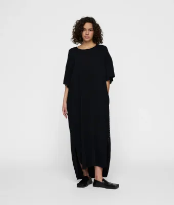 10DAYS Puffy dress zwart