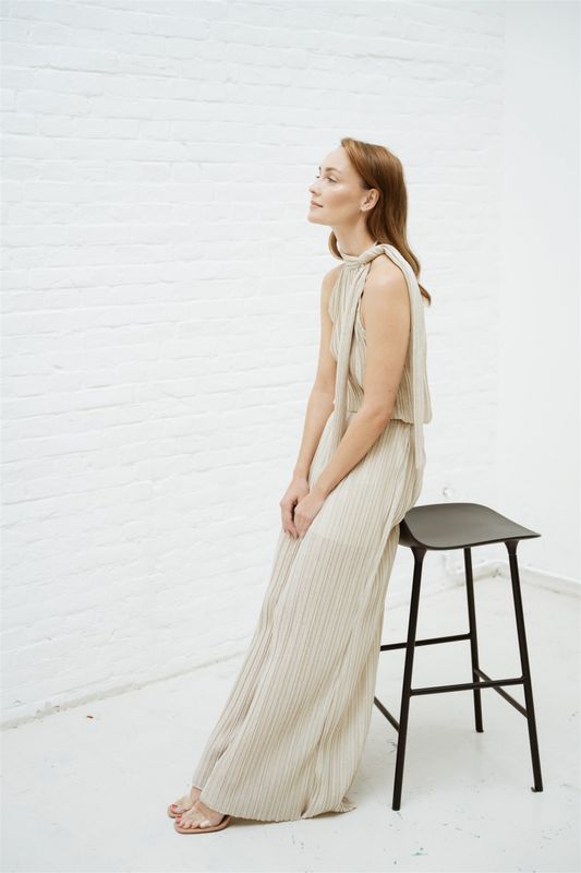 Aimee The Label Long pants goud